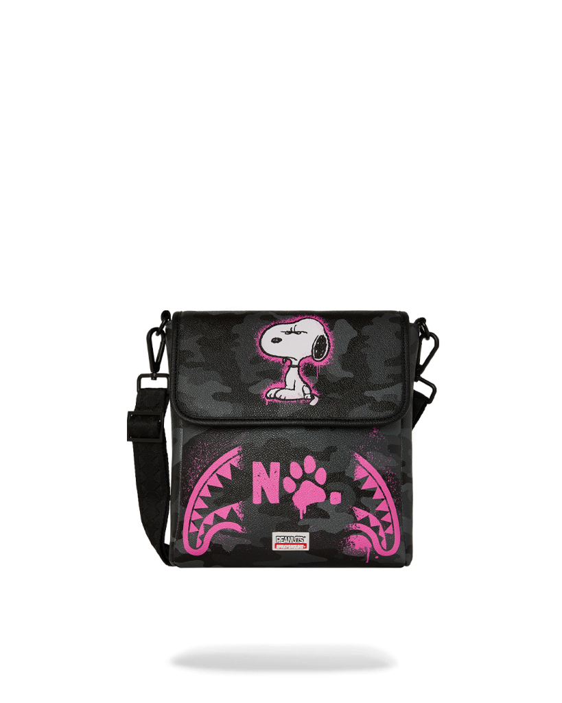 SNOOPY THAT'S A NO NO MESSENGER SLING