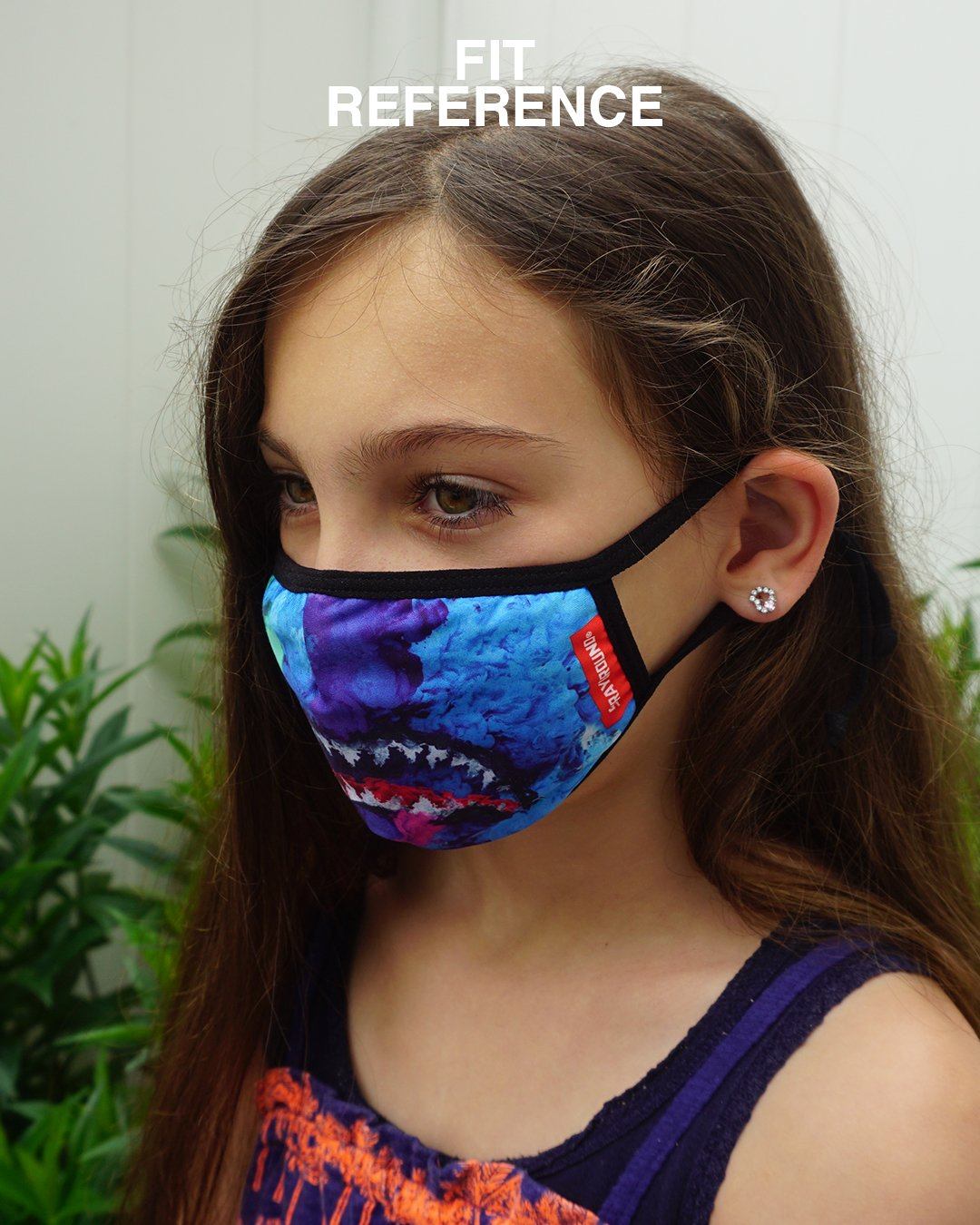 KIDS FORM FITTING MASK: CANDY SHARK - Image 3
